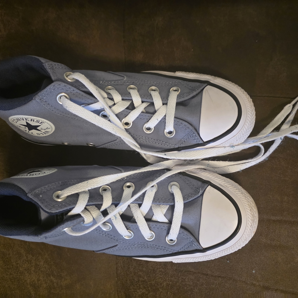 Converse Gray High-Top Sneakers